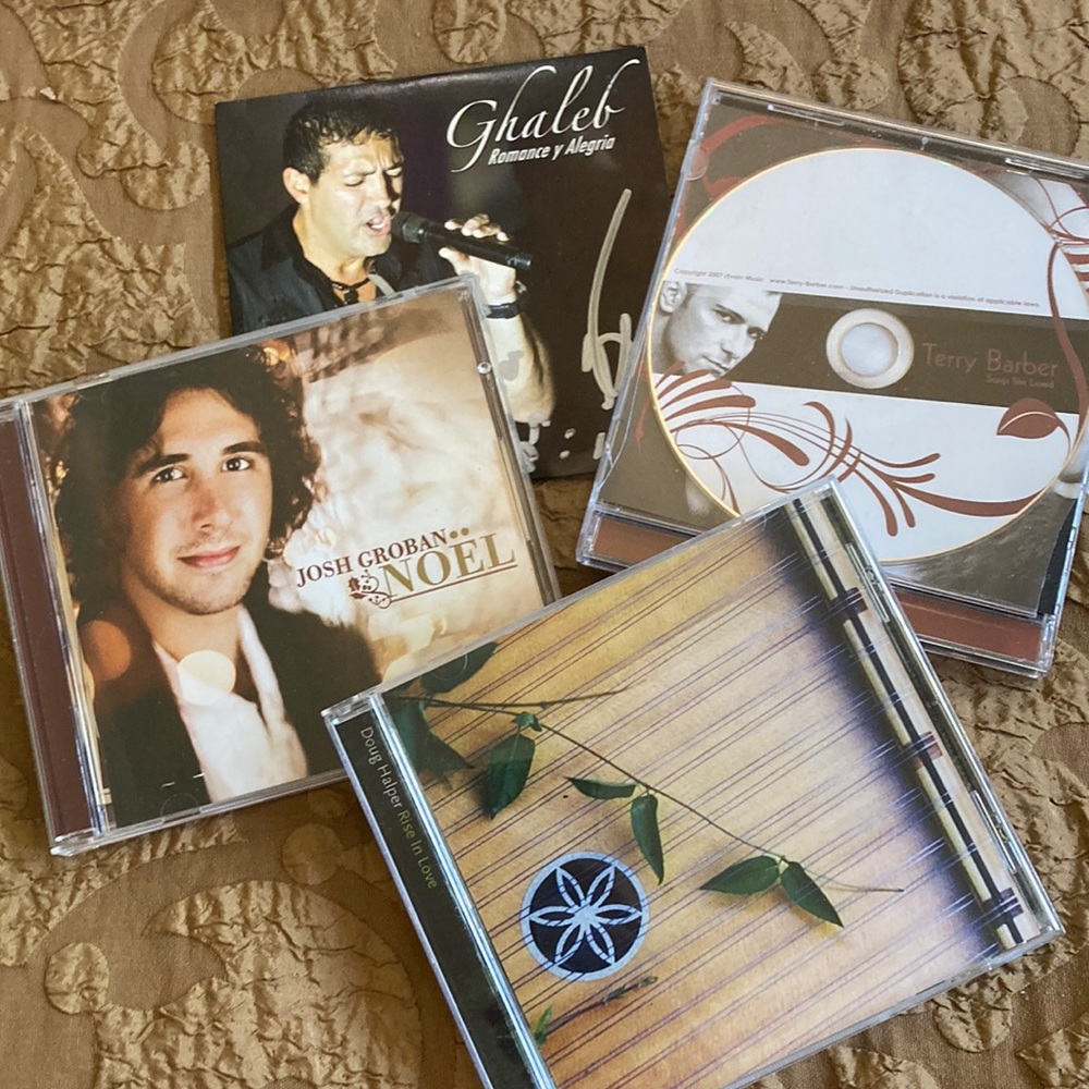Romance Music Bundle of 4 CDs